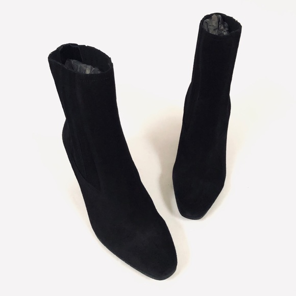 Aquatalia Fayren Weatherproof Leather Suede Bootie - Picture 2 of 9